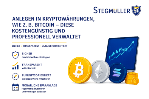 Stegmüller, anlegen in Kryptowährung